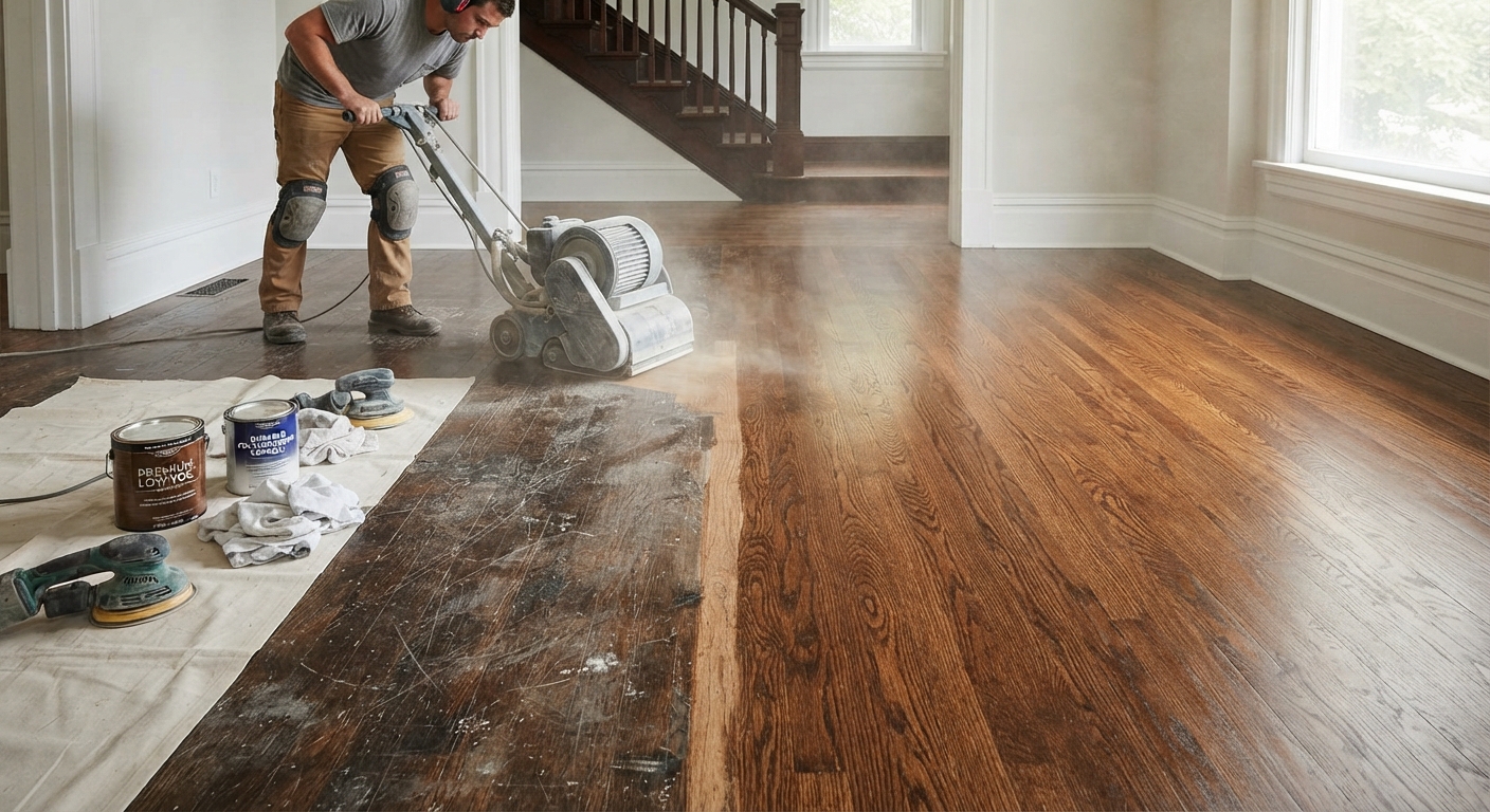 Hardwood Floor Restoration
