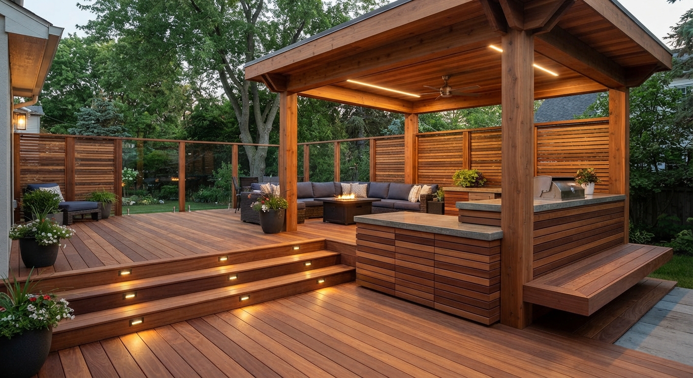 Outdoor Wood Living Upgrades